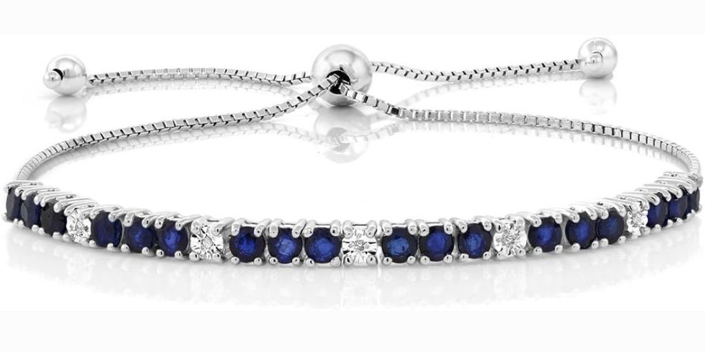 Stop Overthinking with this Powerful Blue Sapphire Bracelet: Find Clarity Today