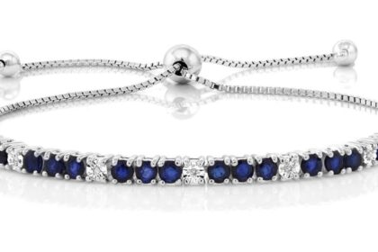 Stop Overthinking with this Powerful Blue Sapphire Bracelet: Find Clarity Today