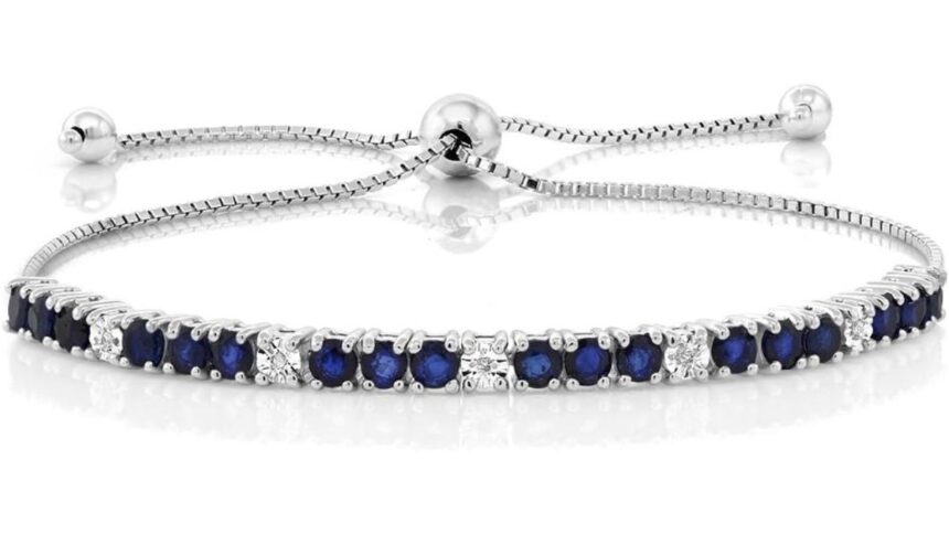 Stop Overthinking with this Powerful Blue Sapphire Bracelet: Find Clarity Today